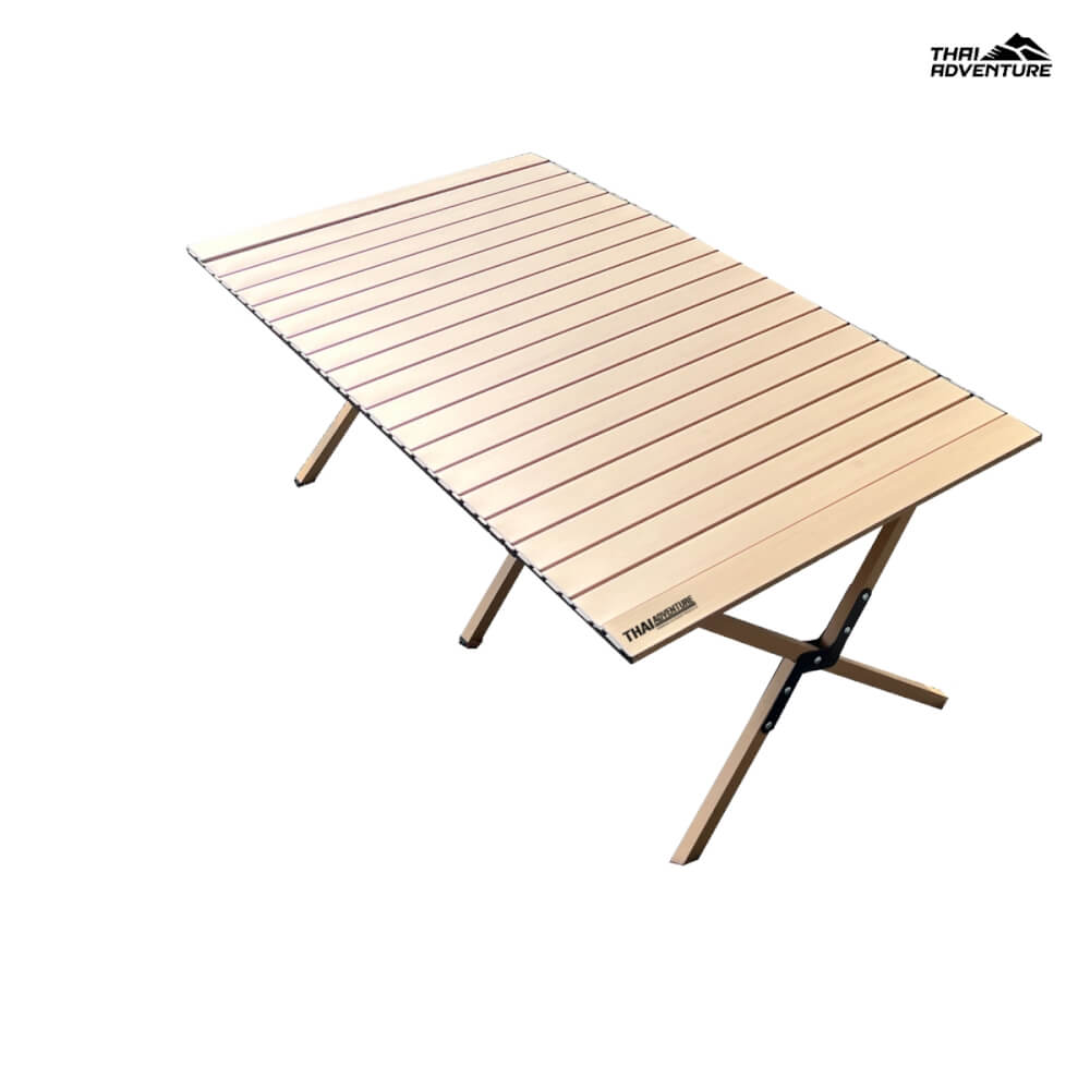 โต๊ะพับแคมป์ปิ้ง THAI ADVENTURE รุ่น FODY TABLE 120 ซม. สีครีม